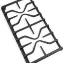 Premier WB31X27151 Cast Iron Grate for GE Gas Stove Top Side Grate Parts Replacement WB31X24736, Thickened Heavy Duty Upgraded Cast Iron for GE Stove Model JGBS66REKSS JGB700SEJ4SS