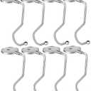 BESPORTBLE 8 Pack Desk Hooks Purse Clip Table Hanger Bag Hanger Table Purse Holder for Desk Lightweight Space-Saving