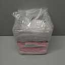 Ocmoiy 7x7x4 Inches Pink Paper Cake Boxes with Clear Lids for 6 Inch Cakes, 20 Pack Square Disposable Cake Bakery Take Out Containers, To Go Dessert Boxes