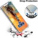 ZHONGWEI Clear Phone Case Compatible with Samsung Galaxy Note 9 with Horse-aa34 - Sleek Protection with Style and Durability for Any Smartphone Model.