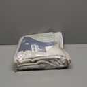 Cream Linen Curtains 102 inches Long 2 Panels Set for Living Room Extra Long Back Tab Curtains Neutral Farmhouse Light Filtering Semi Sheer Linen Drapes Ceiling to Floor for Large Window Ivory (Natural)