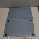 EooCoo [Ultra Thin Armor] Compatible with MacBook Air 15 inch Case M4 2025 2024 2023 M3 M2 A3241 A3114 A2941, [100% Match Midnight] Matte Protective Hard Shell with Keyboard Skin, Midnight Clear