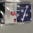 TAYLOR MADE PRODUCTS 50-Star US Boat Flag, 16" x 24", American Red, White & Blue, Stars and Stripes, Water-Repellent Fade-Resistant 200-Denier Nylon Fabric, Brass Grommets - 2424