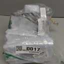 8 Pack Extra Large Heavy Duty Moving Bags, Clear Storage Bins with Lids, Reinforced Handles & Heavy-Duty Zippers Moving Boxes Storage Bags Totes for Clothes Packing, Dorms, College Supplies, Clear