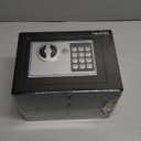 Yuanshikj Electronic Deluxe Digital Security Safe Box Key Keypad Lock Home Office Hotel Business Jewelry Gun Cash Use Storage money (BLACK)