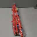 3 x Rotating 7-Hook Suction Cup Rack, No-Drill Damage-Free Hooks, Red & Blue Ball Design, Space-Saving Organizer for Bathroom, Kitchen, Entryway, Bedroom