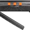 ZEQUAN Paper Cutter 18 inch, 18" Cut Length Large Paper Trimmer Slider for Craft Scrapbooking Cardstock, 3pcs Blade