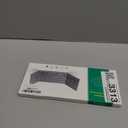 Samsers Multi-Device Foldable Bluetooth Keyboard with Touchpad, Rechargeable Dual-Mode(2.4G+BTx2) Wireless Keyboard with Holder, Portable Folding Keyboards for Android Windows iOS Mac OS - Silver