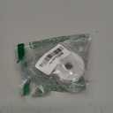 33 Feet Silver Plated Stainless Steel Cable Chain Bulk, 2.5mm 304 Stainless Steel Silver Flat Cable Link Chains Roll Spool for Jewelry Making Necklace DIY Craft