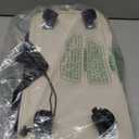 DOKEHOM 25-Inches Slim Laundry Basket on Wheels, Collapsible Rolling Laundry Hamper, Foldable Narrow Corner Clothes Storage Bins (Beige)