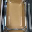 8 Pieces Deep Glass Baking Dish Set with Plastic Lids, Rectangular Glass Bakeware Set with Lids, Baking Pans for Lasagna, Leftovers, Cooking, Kitchen, Freezer  toOven and Dishwasher, Gray