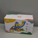 Marstone Toddler Toys for 1 Year Old Boy Gifts: Dinosaur Slide with 4 Animal Cars Educational Baby Toys 12-18 Months, First 1st Birthday Gifts for Kids, Girls, Push Car Race Track for Toddlers 1-3