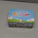 12 Pack 3" Large Filled Easter Eggs with Stem Toy Cars Kids Easter Basket Essential Plastic Surprise Egg Building Blocks 6 in 1 Transform Construction Vehicle Basket Stuffers Boy Egg Hunt Party Favor