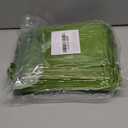 100 Pcs Fruit Protection Bags, 6.5 x 9 Inch Green Netting Cover Bags with Drawstring, Pest Barrier for Trees, Garden Fruit Cover Mesh Bag for Plant Vegetables and Flowers