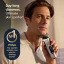Philips Norelco Shaver i9000 Prestige Ultra, Wet & Dry Electric Shaver, White Gold, SenseIQ Pro Technology, Triple Lift & Cut System, 360 Rotating NanoTech Precision Blades, Beard Styler, XP9403/88