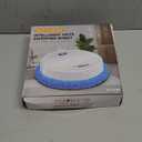 Robot Vacuum and Mop, Fully Automatic Intelligent Mute Sweeping Robot Smart Floor Mop for Tile, Wood, Marble Floors, Ultra-Quiet 45dB, Super Suction, 60min Runtime-White