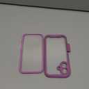 Diaclara Designed for iPhone 16 Case, Upgraded [Full Camera Protection] Full Body Rugged Bumper Case with Built-in Screen Protector, Rose Pink