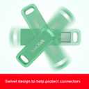 SANDISK 512GB Ultra Dual Drive Go USB Type-C Flash Drive - Up to 400MB/s, Absinthe Green - SDDDC3-512G-G46AG