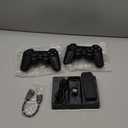 SHEPUDRUC Wireless Retro Handheld Game Console, Game Console Stick Built-in 20000+ Plug-and-Play Video Games, Equipped with 18 Simulators, 4K HDMI Output and Dual 2.4G Controller（64GB Memory Card）