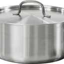 Tramontina Pro-Line Stainless Steel 9-Quart Dutch Oven Pot with Lid, NSF-Certified