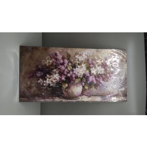 flower painting, 51x2.4x100.8 cm