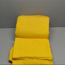 Love's cabin King Size Quilt Set Yellow Bedspreads - Soft Bed Summer Quilt Lightweight Microfiber Bedspread- Modern Style Coin Pattern Coverlet for All Season - 3 Piece (1 Quilt, 2 Pillow Shams)