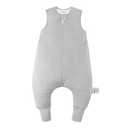 Rayon Made from Bamboo Toddler Sleep Sack with Feet 12-24 Months 1.0 Tog Ultra Soft Toddler Sleeping Sack 1t-2t Sleep Bag Walker Quilted Wearable Blanket with Legs 2-Way Zipper Lightweight (Storm)