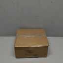 EDISHINE 13.4" Small Table Lamp, Wood Nightstand Lamp with Beige Linen Lampshade & ON-Off Switch, E26 Base, Boho Bedside Lamp for Living Room, Bedroom, Dark Pearwood