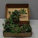 Mythlty 6 Eucalyptus Stems Artificial Hanging Plant, Fake Plastic Hanging Greenery Stems with Roots for Home Farmhouse Wall, Ceiling, Bathroom, Mantle, Outdoors Porch Decorations (6  Eucalyptus)