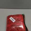 Artoid Mode Red Soft Plush Faux Fur Jacquard Heart Valentine's Day Table Runner, Seasonal Kitchen Dining Table Decoration for Home Party Decor 13x90 Inch