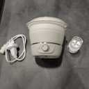 Drizzle Foldable Electric Cooker Travel Hot Pot - Dual Voltage 100V-240V Hot Pot Cooking - Food Grade Silicone Cookerware Boiling Water Steamer - Camping Office Hotel Noodle Porridge Soup Dorm