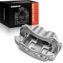 A-Premium Disc Brake Caliper Assembly with Bracket Compatible with Select Chevy, Pontiac and Saturn Models - Equinox 2005-2006, Vue 2004-2007, Torrent 2006 - Front Left Driver Side