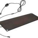 mestyl Heated Snow Melting Mats Outdoor, 10 x 30 Inch Heated Outdoor Mats, Snow and Ice Melting Mats No-Slip Winter Outdoor Heated Mats for Stair, Walkway, Steps, Sidewalks, Decks, Driveway, 1Pcs