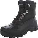 Northside Mens Glacier Peak Insulated Cold Weather Snow Boot, size 13, Black