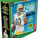 202526 Panini Score NFL Football Mega Box  Official Trading Cards  Mega Box Exclusive Parallels, Rookie Cards & Inserts  Sealed Retail Box