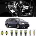 AWALITED 18pcs Odyssey Interior LED Lights Kit Super Bright LED Map Dome Light Bulbs for 2011 2012 2013 2014 2015 2016 2017 Honda Odyssey All Models