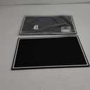 Bar Mat 2-Pack, 18 x 12 Rubber Coffee Bar Mats for Countertop, Bartending, Home Use, Spill Protection and Coffee Stations, Ideal Matt for Cocktail, Whiskey and Espresso (Black)