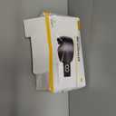 Lamicall Ski Goggles with 3X Anti-Fog - 100% UV Protection, OTG, Gifts for Skiing, Snowboard, Snowmobile, Men, Women (Black Frame - Silver Lens)