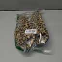 Litfun Women's Orthopedic Slippers with Arch Support Adjustable Open Toe House Shoes for Plantar Fasciitis, Leopard Brown 38