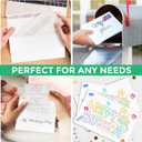 5x7 Envelopes for Invitations, A7 Printable Self Seal Envelopes for 5x7 Cards, Photos, Wedding, Birthday, Postcards, Graduation, Parties, 5.25 x 7.25 Inches (50 Pack), White