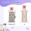 Premium Cat Litter Refill Bags, 28 ft  8-Pack  Fits Most Genie-Style Cat Litter Disposal Systems (Standard, Plus, XL)  Up to 8 Months for Single-Homes (Black)