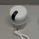 EASYSPEED Electric Garlic Chopper 1Cup, Mini USB Charging Wireless Food Processor with 304 Stainless Steel, 3 Sharp Blades, Portable Kitchen Meat Grinder for Onion, Garlic, Ginger, Chili