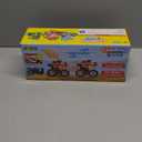 JOYIN 3 Pack Monster Truck Toy - Motion Activated Light Up Cars for Toddlers - Monster Glow Rover LED Wheels - Baby Boy Toys - Press and Go Trucks for Kids Boy Birthday Gifts Easter Basket Stuffers