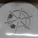 Dimmable 15.8 Inch LED Flush Mount Ceiling Light, 32W, 3480LM, 2700K/3000K/4000K/5000K/6000K CCT Selectable,LED Round Flat Panel Light Dimmable from 5% to 100% for Bedroom,Kitchen,Hallway, White 6PK