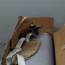 Blissful Diary Vegan Leather Baby Changing Pad with Waterproof & Wipe-Clean PU Cover, Standard Size Cozy Diaper Changing Pad for Dresser and Table, Light Gray