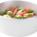 Restaurantware-Foil Lux 37 Ounce Take Out Containers, 50 Insulated Foil Lining Food Container - Greaseproof, White Paper To Go Food Containers, For Hot Or Cold Foods, Lids Sold Separately