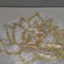 Ferraycle 3 Pieces Metal Lotus Flower Wall Decor Metal Zen Lotus Flower Wall Art Inhale Hollow out Signs Hanging Silhouette Exhale for Bedroom Bathroom Kitchen Garden Hotel Decorations (Gold)