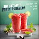 Nostalgia Snow Cone Shaved Ice Machine - Retro Table-Top Slushie Machine Makes 20 Icy Treats - Includes 2 Reusable Plastic Cups & Ice Scoop - Retro Red