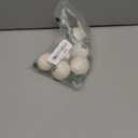 Practice Golf Balls - White & Glow in The Dark - Real-Feel Training Golf Balls - Outdoor & Indoor Golf Practice Balls - Standard Sized