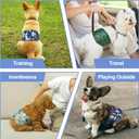 5 Pack Dog Diapers Male, Premium Belly Bands for Male Dogs, High Absorbing Male Dog Pee Wraps for Doggie in Incontinence or Excitable Urination and Training S